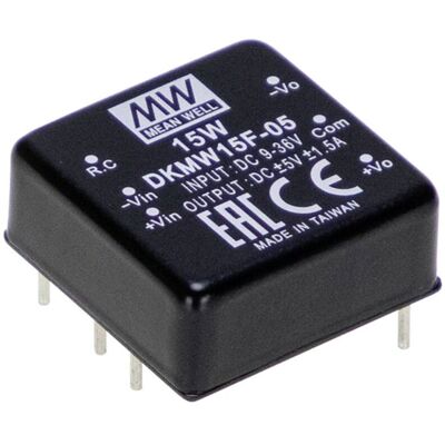Mean Well DKMW15G-05 48V 5V 1,5A 15W Wandler - DC/DC Mean Well DKMW15G-05 48V 5V 1,5A 15W Wandler - DC/DC