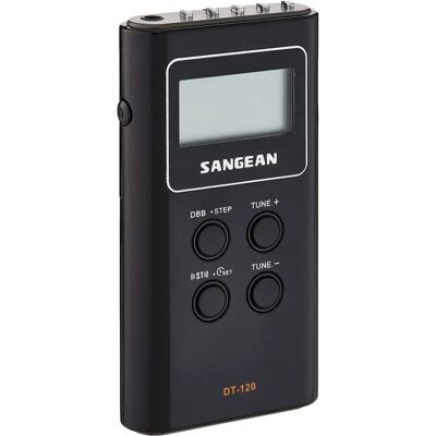 Sangean DT-120 Radio Digital - Radio, AM/FM, LCD, 3.5mm Sangean DT-120 Radio Digital - Radio, AM/FM, LCD, 3.5mm