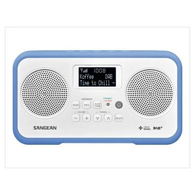 Sangean DPR-77 Bærbar digitalradio - Blå Sangean DPR-77 Bærbar digitalradio - Blå