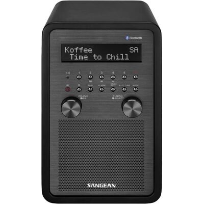 Sangean DDR-60 Bluetooth DAB+ Radio - Compact, Zwart Sangean DDR-60 Bluetooth DAB+ Radio - Compact, Zwart