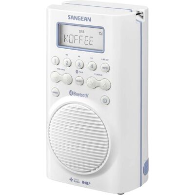 Sangean H205D Waterdichte Bluetooth Radio - Digital FM DAB+ Sangean H205D Waterdichte Bluetooth Radio - Digital FM DAB+