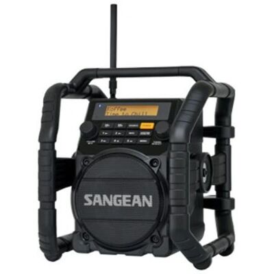 Sangean U-5 DBT Baustellenradio - Robust, IP65 - Schwarz Sangean U-5 DBT Baustellenradio - Robust, IP65 - Schwarz