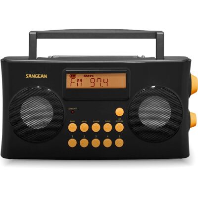 Radio portable Sangean PR-D17 - Contrôles vocaux & tactiles Radio portable Sangean PR-D17 - Contrôles vocaux & tactiles