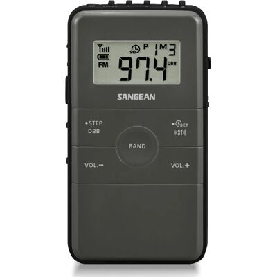 Rádio Digital Portátil Sangean DT-140 - Rádio de bolso Rádio Digital Portátil Sangean DT-140 - Rádio de bolso