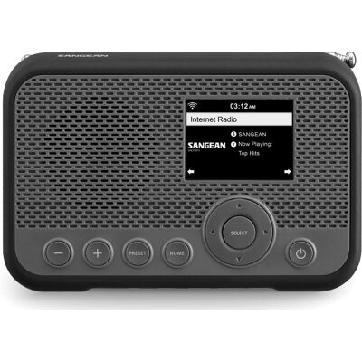 Bærbar internetradio Sangean WFR-39 - DAB, FM, WiFi, Spotify Connect Bærbar internetradio Sangean WFR-39 - DAB, FM, WiFi, Spotify Connect