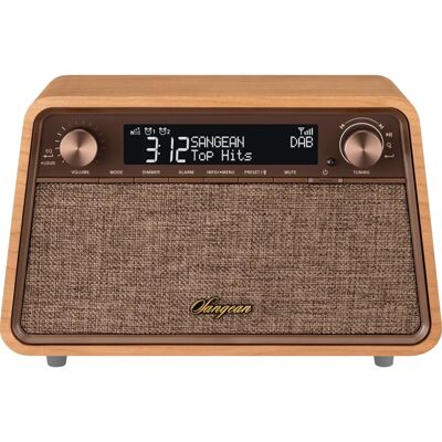 Sangean WR-201D Természetes cseresznye - Asztali rádió - FM, DAB+, Bluetooth Sangean WR-201D Természetes cseresznye - Asztali rádió - FM, DAB+, Bluetooth