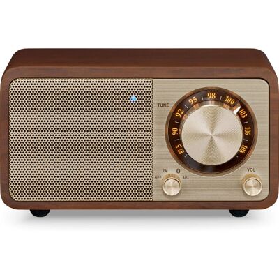 Sangean WR-7 PLUS Nussbaum - Tragbares FM-Radio Sangean WR-7 PLUS Nussbaum - Tragbares FM-Radio