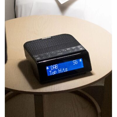 Sangean Rcr-24 Preto - Rádio Despertador Sangean Rcr-24 Preto - Rádio Despertador