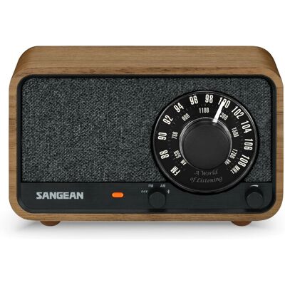 Sangean WR-8 Kannettava radio Pähkinäpuu - Äänentoisto Sangean WR-8 Kannettava radio Pähkinäpuu - Äänentoisto