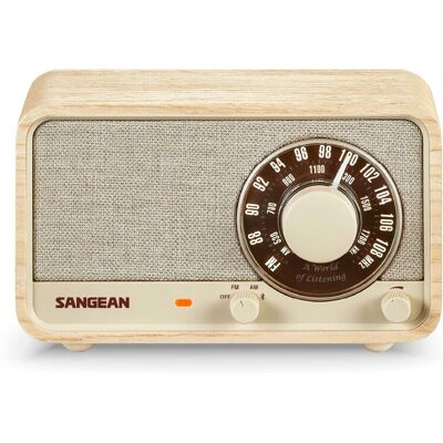 Sangean WR-8 Kannettava radio vaaleasta askista - Radio Sangean WR-8 Kannettava radio vaaleasta askista - Radio