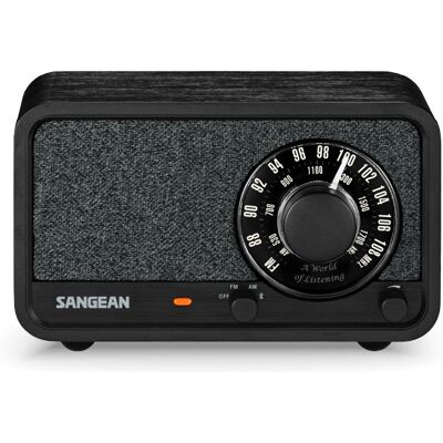 Sangean WR-8 Tumma tammi - Radio Bluetooth & FM/AM-tuner Sangean WR-8 Tumma tammi - Radio Bluetooth & FM/AM-tuner