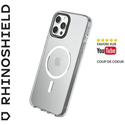 Coque Rhinoshield MagSafe Transparente pour iPhone 14 Pro Max - Smartphone Hülle - Publicité Coque Rhinoshield MagSafe Transparente pour iPhone 14 Pro Max - Smartphone Hülle - Publicité