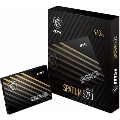 MSI - Spatium S270 - 240GB - 2.5in - Interner SSD MSI - Spatium S270 - 240GB - 2.5in - Interner SSD