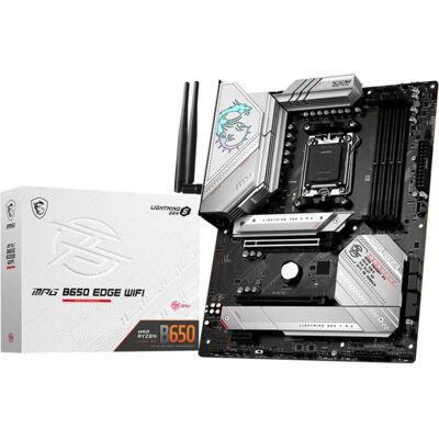 Carte mère MSI MPG B650 EDGE WIFI - AMD B650, ATX, WiFi 6E Carte mère MSI MPG B650 EDGE WIFI - AMD B650, ATX, WiFi 6E