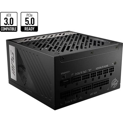 MSI MPG A850G Τροφοδοτικό - 850W, Ρυθμιζόμενο, Μαύρο MSI MPG A850G Τροφοδοτικό - 850W, Ρυθμιζόμενο, Μαύρο