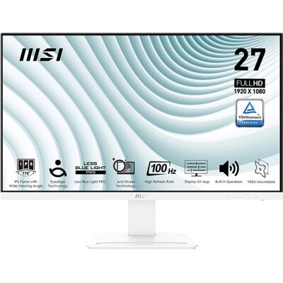 MSI Pro MP273AWDE Monitor - 27" Full HD IPS - Höhenverstellbar MSI Pro MP273AWDE Monitor - 27" Full HD IPS - Höhenverstellbar