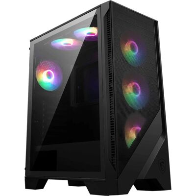 Boîtier PC MSI MAG FORGE 120A AIRFLOW Tour Moyenne - Noir - Publicité Boîtier PC MSI MAG FORGE 120A AIRFLOW Tour Moyenne - Noir - Publicité