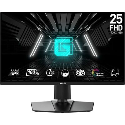 Moniteur de jeu MSI G255PFDE E2 24,5'' - Full HD, 180Hz, 1ms Moniteur de jeu MSI G255PFDE E2 24,5'' - Full HD, 180Hz, 1ms