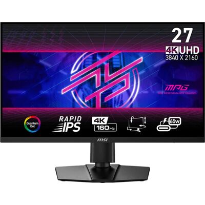 MSI MPG 274URFDE QD Monitor - 4K Ultra HD, 27 Zoll, Schnelles IPS MSI MPG 274URFDE QD Monitor - 4K Ultra HD, 27 Zoll, Schnelles IPS
