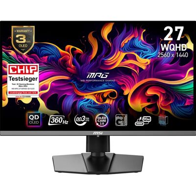 MSI MSI MPG 271QRXDE QD-OLED Pelinäyttö - 26,5 tuumaa - WQHD MSI MSI MPG 271QRXDE QD-OLED Pelinäyttö - 26,5 tuumaa - WQHD