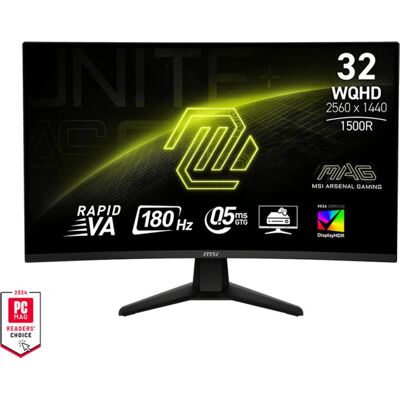 MSI MAG 32CQ6FDE Monitor - 31,5 Zoll, 2560x1440, Curved, Schwarz MSI MAG 32CQ6FDE Monitor - 31,5 Zoll, 2560x1440, Curved, Schwarz