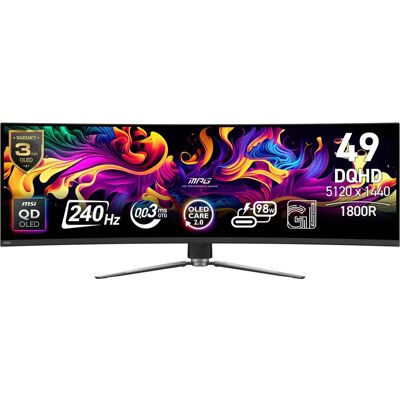 Monitor Gaming Curvo MSI MSI MPG 49" QD-OLED - 240Hz Dual QHD Monitor Gaming Curvo MSI MSI MPG 49" QD-OLED - 240Hz Dual QHD