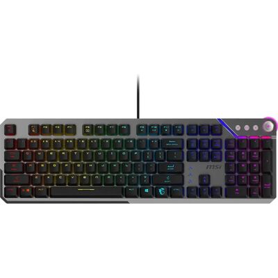 MSI - Strike 600 Silent - Black - Keyboard MSI - Strike 600 Silent - Black - Keyboard