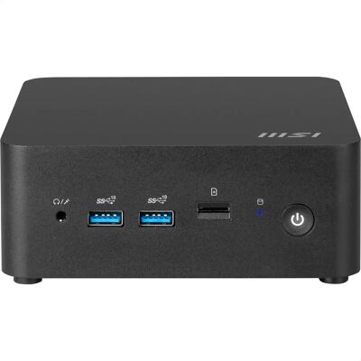MSI Black Mini PC Barebone 13MQG - DDR5, 64GB Max, Wi-Fi 6E - Mini PC Barebone MSI Black Mini PC Barebone 13MQG - DDR5, 64GB Max, Wi-Fi 6E - Mini PC Barebone