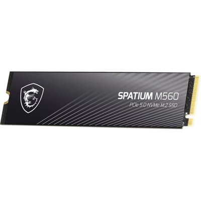 MSI Spatium M560 2TB PCIe 5.0 NVMe M.2 SSD MSI Spatium M560 2TB PCIe 5.0 NVMe M.2 SSD