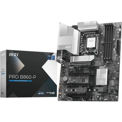 Scheda madre MSI PRO B860-P - DDR5, PCIe 5.0, 5G LAN - ATX Scheda madre MSI PRO B860-P - DDR5, PCIe 5.0, 5G LAN - ATX