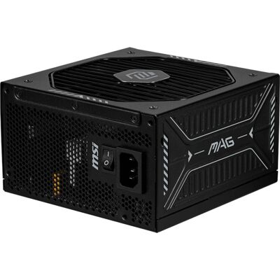 MSI MAG A1000GLS PCIE5 Power Supply - 1000W Black MSI MAG A1000GLS PCIE5 Power Supply - 1000W Black