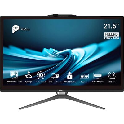 MSI Pro AP222T i5-14400 Touchscreen All-in-One PC - Computer MSI Pro AP222T i5-14400 Touchscreen All-in-One PC - Computer