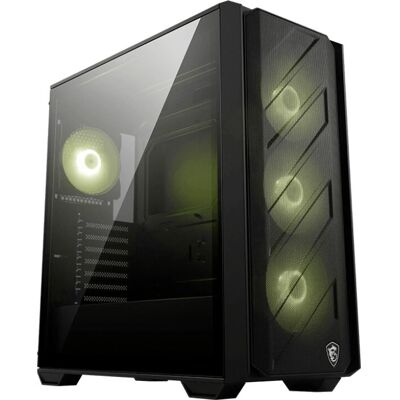 MSI MSI MAG FORGE 330R AIRFLOW Black - Computer Case MSI MSI MAG FORGE 330R AIRFLOW Black - Computer Case