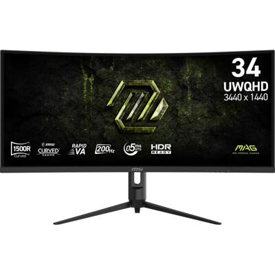 MSI - MAG 342CQRF E20 - UWQHD - 200 Hz - Monitor MSI - MAG 342CQRF E20 - UWQHD - 200 Hz - Monitor