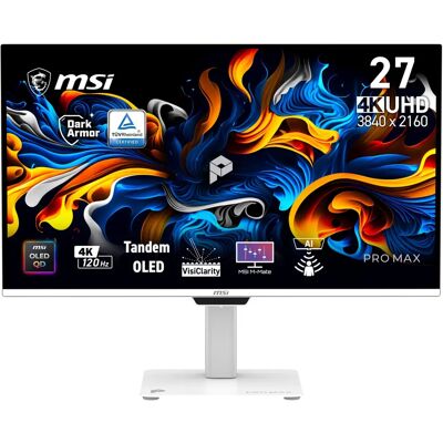 MSI - 271UPXW12G - 27 tommer - OLED - Monitor MSI - 271UPXW12G - 27 tommer - OLED - Monitor