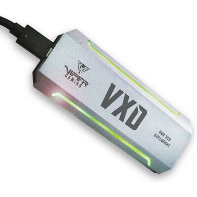 Obudowa SSD Patriot Memory VXD - Srebrna - M.2 - Zewnętrzna Obudowa SSD Patriot Memory VXD - Srebrna - M.2 - Zewnętrzna