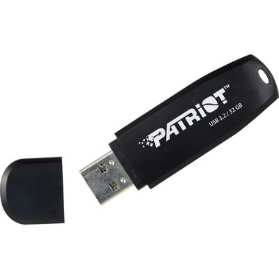 Unidad USB Patriot Memory Xporter Core - 32GB - Negro - USB 3.2 Gen 1 Unidad USB Patriot Memory Xporter Core - 32GB - Negro - USB 3.2 Gen 1