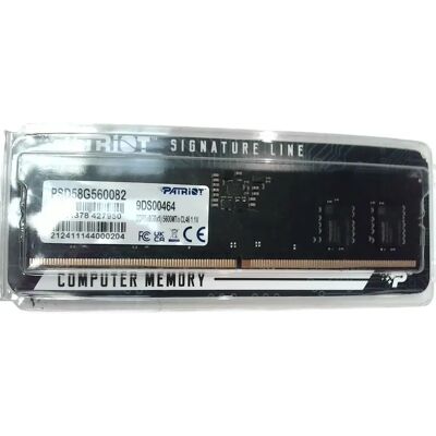 Paměťový modul Patriot Psd58g560082 8GB DDR5 5600MHz Paměťový modul Patriot Psd58g560082 8GB DDR5 5600MHz