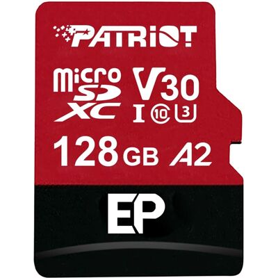 Patriot EP Pro A2 128GB microSDXC - Carte mémoire Patriot EP Pro A2 128GB microSDXC - Carte mémoire