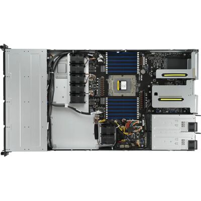 ASUS RS500A-E12-RS4U Server - 1U Rack, Schwarz, Silber ASUS RS500A-E12-RS4U Server - 1U Rack, Schwarz, Silber