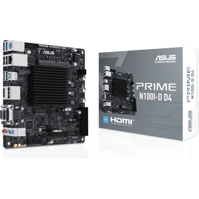 ASUS Prime N100i-D D4 Mini ITX Emolevy - Tukee Intel N100 ASUS Prime N100i-D D4 Mini ITX Emolevy - Tukee Intel N100