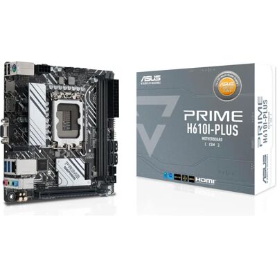 ASUS Prime H610I-Plus-Csm - Carte mère Mini-ITX - Intel LGA 1700 ASUS Prime H610I-Plus-Csm - Carte mère Mini-ITX - Intel LGA 1700