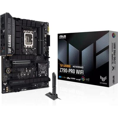 Placa-mãe ASUS Z790-PRO Wifi - DDR5, ATX, Preta Placa-mãe ASUS Z790-PRO Wifi - DDR5, ATX, Preta