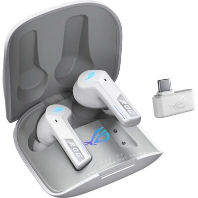 Asus ROG Cetra True Wireless Speednova - Hvid Asus ROG Cetra True Wireless Speednova - Hvid