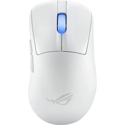 ASUS ROG Keris II Ace Wireless Gaming Mouse - White ASUS ROG Keris II Ace Wireless Gaming Mouse - White