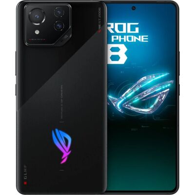 ASUS ROG Phone 8 - Smartphone 5G - Écran AMOLED 6,78" - 12GB RAM - 256GB - Noir - Publicité ASUS ROG Phone 8 - Smartphone 5G - Écran AMOLED 6,78" - 12GB RAM - 256GB - Noir - Publicité