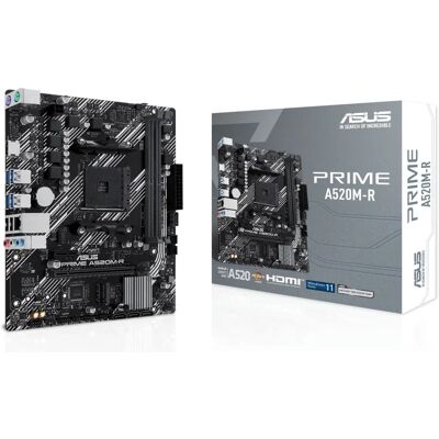 Asus Prime A520m-R Motherboard - DDR4, HDMI, M.2, ATX Asus Prime A520m-R Motherboard - DDR4, HDMI, M.2, ATX