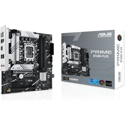 ASUS Prime B760M-PLUS Motherboard - DDR5, LGA1700, Schwarz ASUS Prime B760M-PLUS Motherboard - DDR5, LGA1700, Schwarz
