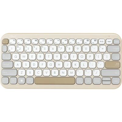 ASUS - KW100 - Beige - Bluetooth - Tastiera ASUS - KW100 - Beige - Bluetooth - Tastiera