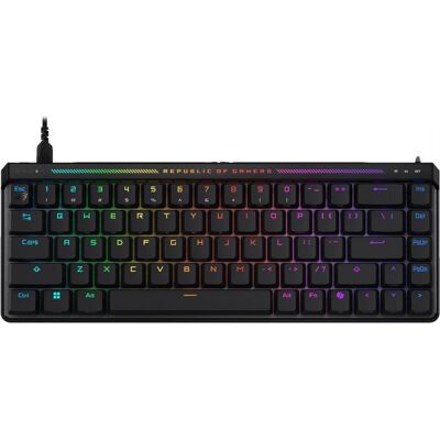 Asus Rog Falchion Ace Hfx 65% Kompakti Gaming- näppäimistö - Kosketuslevy - Taustavalaistu - USB - Pohjoismainen QWERTY Asus Rog Falchion Ace Hfx 65% Kompakti Gaming- näppäimistö - Kosketuslevy - Taustavalaistu - USB - Pohjoismainen QWERTY